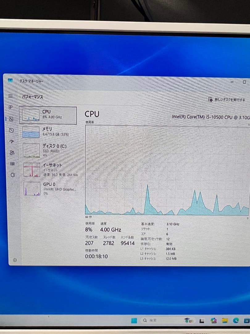 Dell OptiPlex 3080 デスクトップPC Windows11Pro