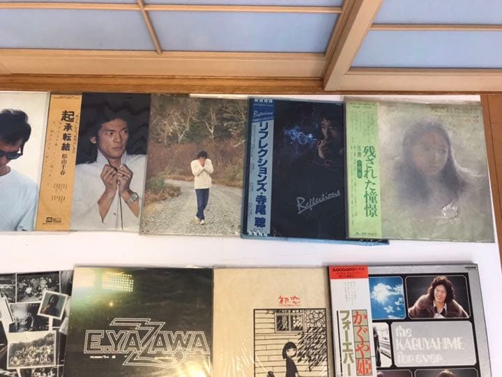 邦楽LPレコード まとめ売り 松山千春、他　計13枚