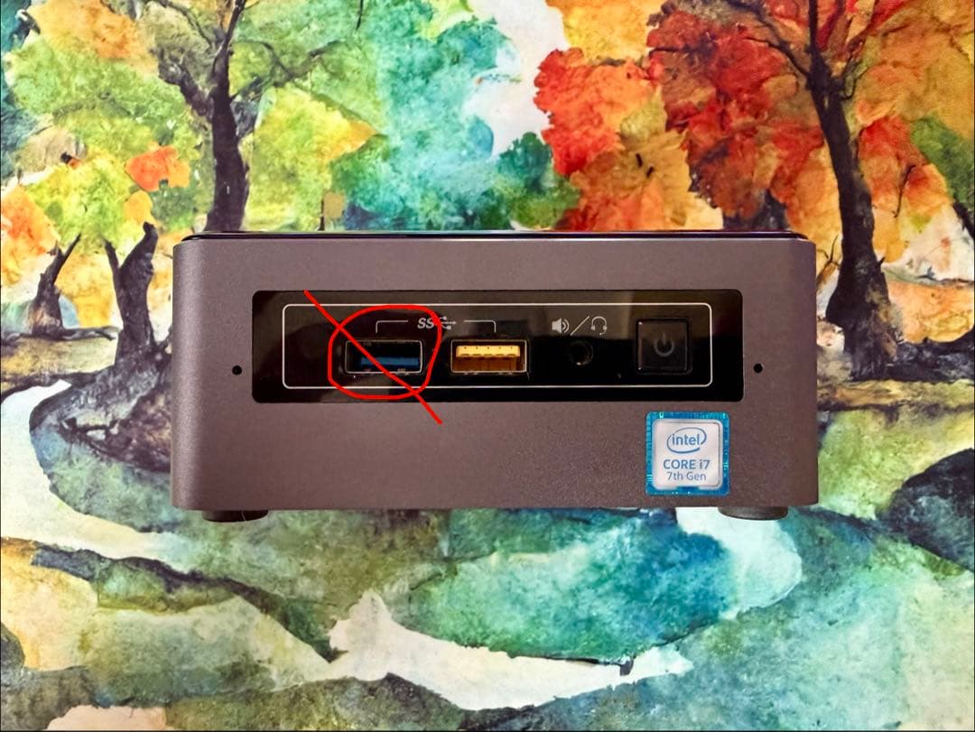 r*o様 Intel ミニPC NUC7i7BNH DDR4 RAM 16GB付