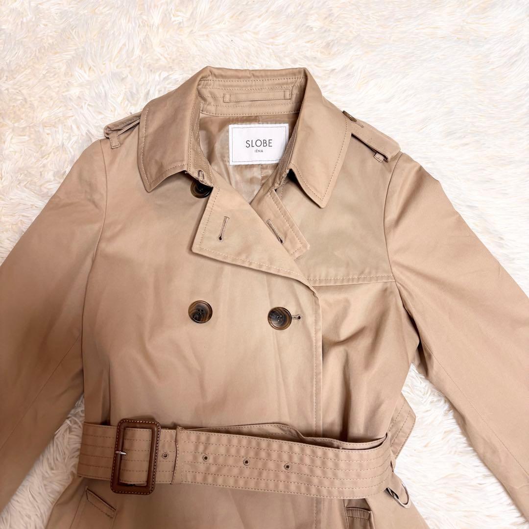 SLOBE IENAスローブ イエナ トレンチコート 38 ベージュ 19SS