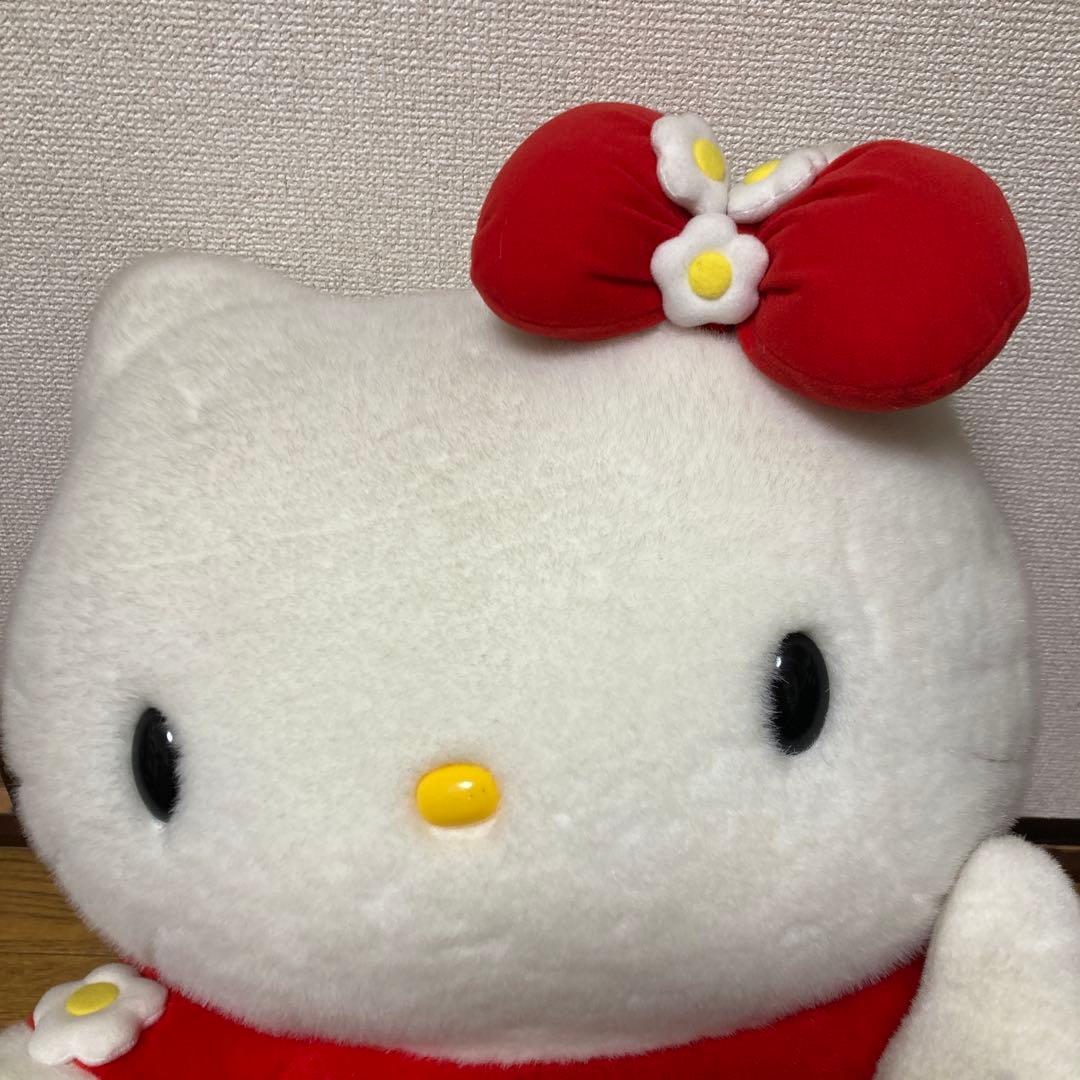 キティ ぬいぐるみ big ハローキティ ジャンボ キティー 特大 サンリオ