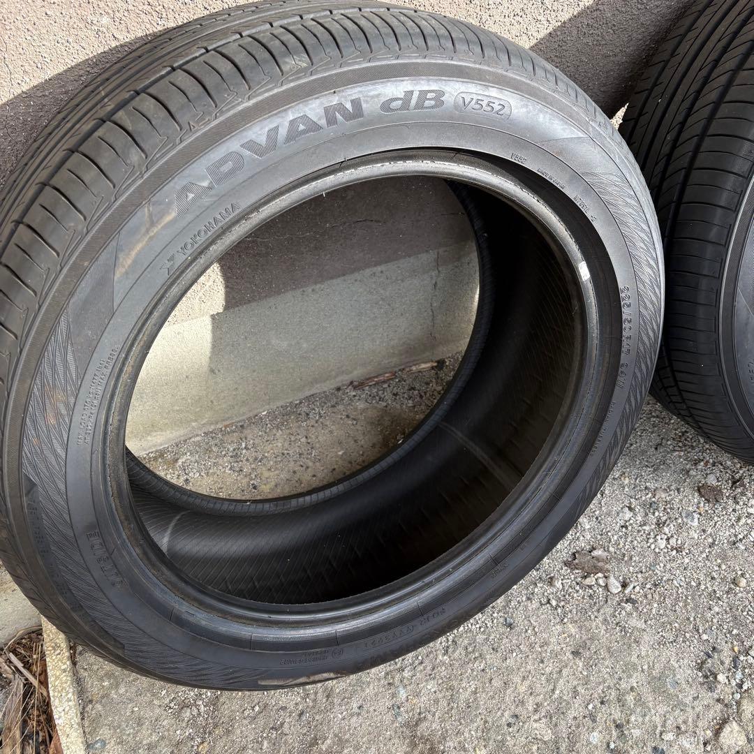 YOKOHAMA ADVAN dB 225/50R17 17インチタイヤ4本