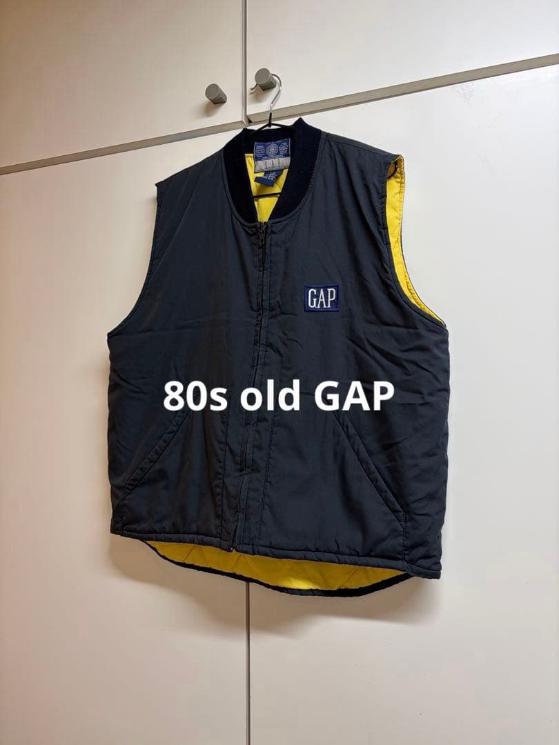 80s old GAP キルティングベスト