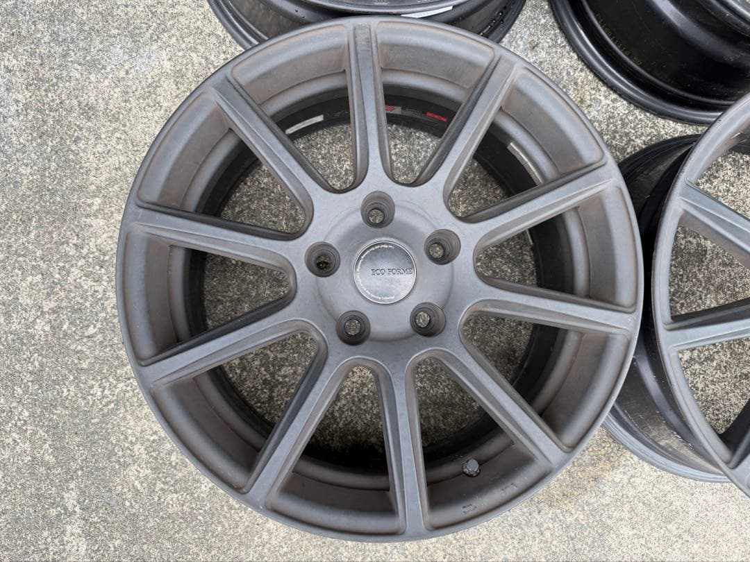 ECO FORME CRS131 ホイール 4本中古 5H120 17×7.5