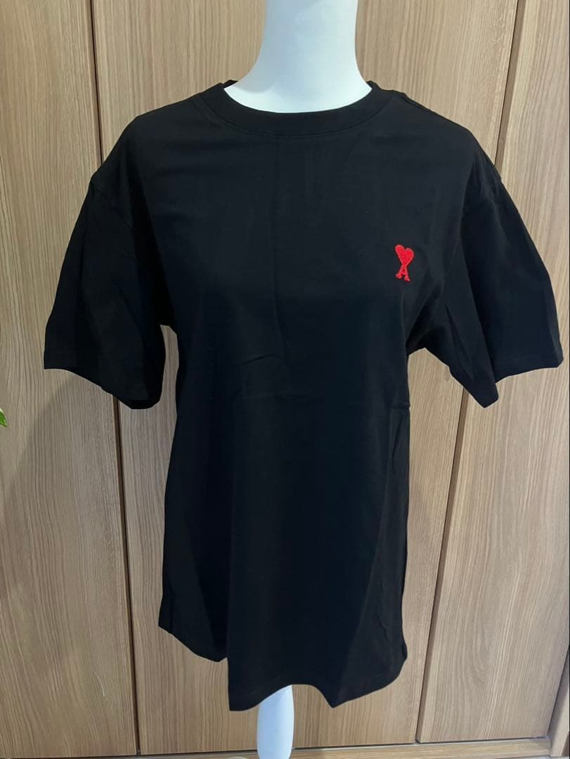 新品アミパリス(AmiParis)　半袖Tシャツ　Lサイズ　黒