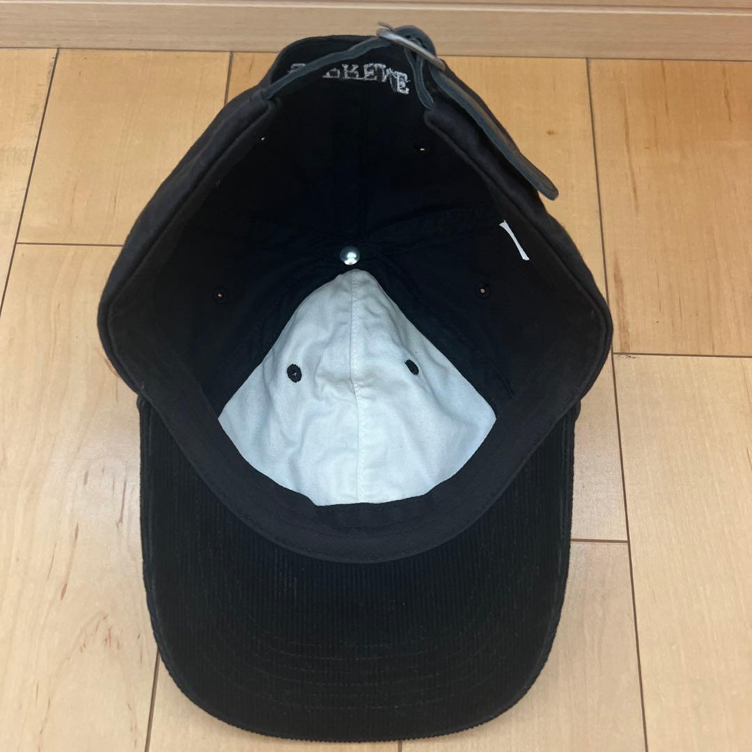 極美品 Supreme 2-Tone S Logo 6-Panel Cap 黒