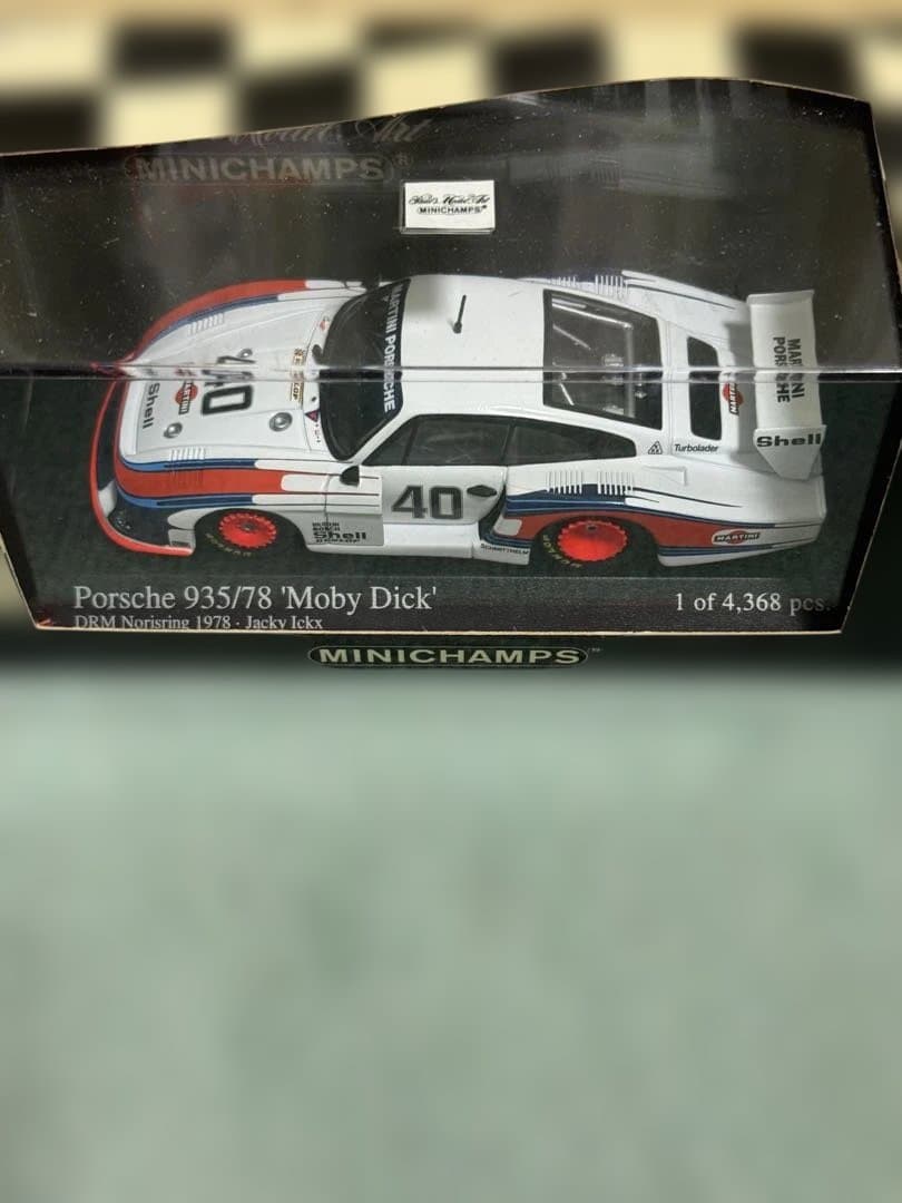 ミニカー Porsche 935/78 Moby Dick 1/43 MINICHAMPS