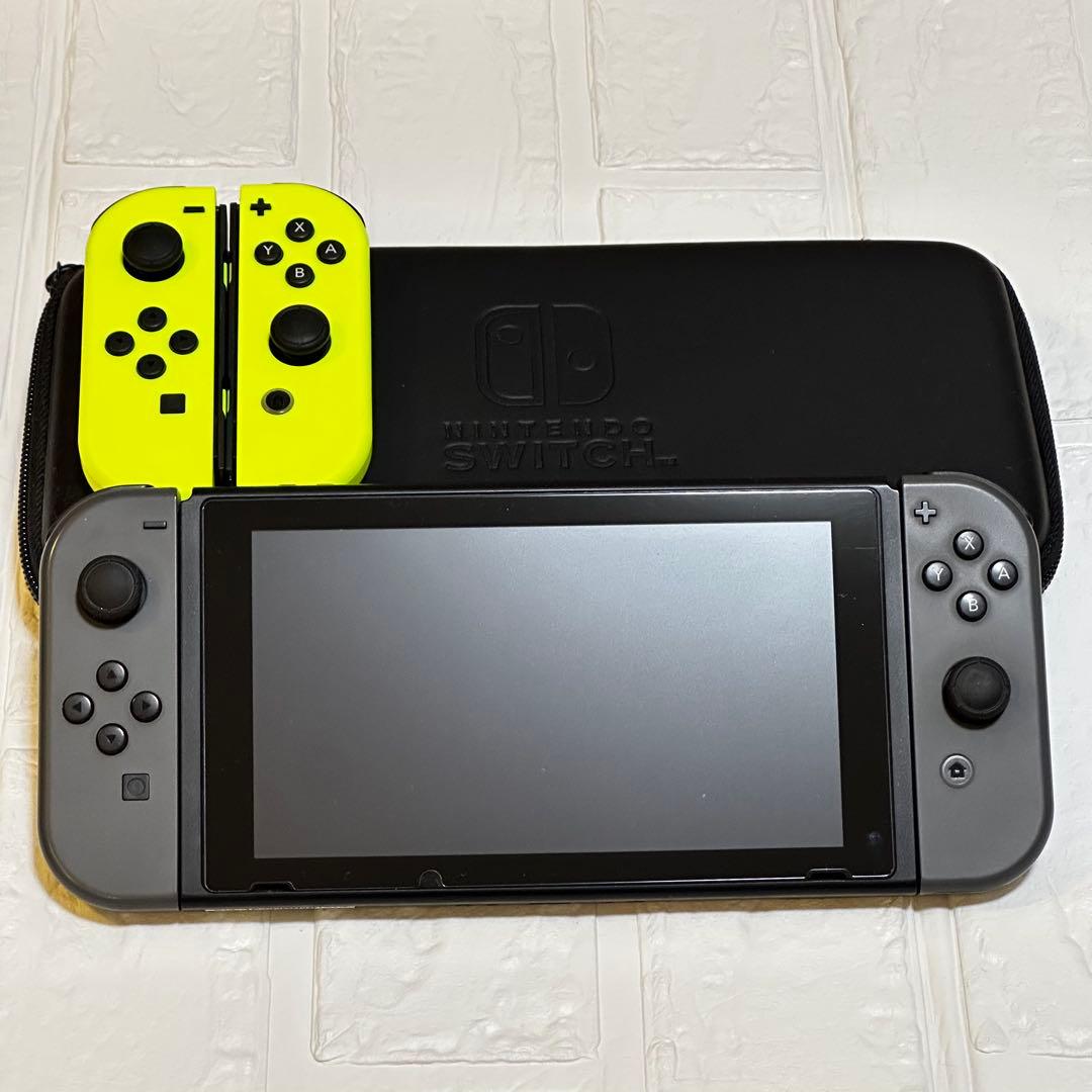 【前期モデル】ニンテンドースイッチ グレー ゲーム機 Switch 本体