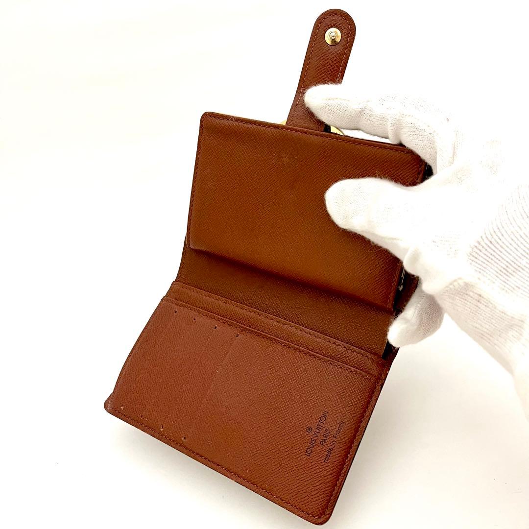 ✨極上美品✨ルイヴィトン♦️モノグラム ポルトフォイユ ヴィエノワ がま口 折財布