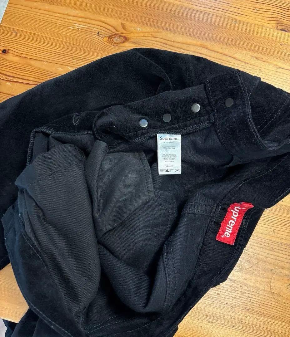 美品 Supreme シュプリーム cotton パンツ 32 BK USA製