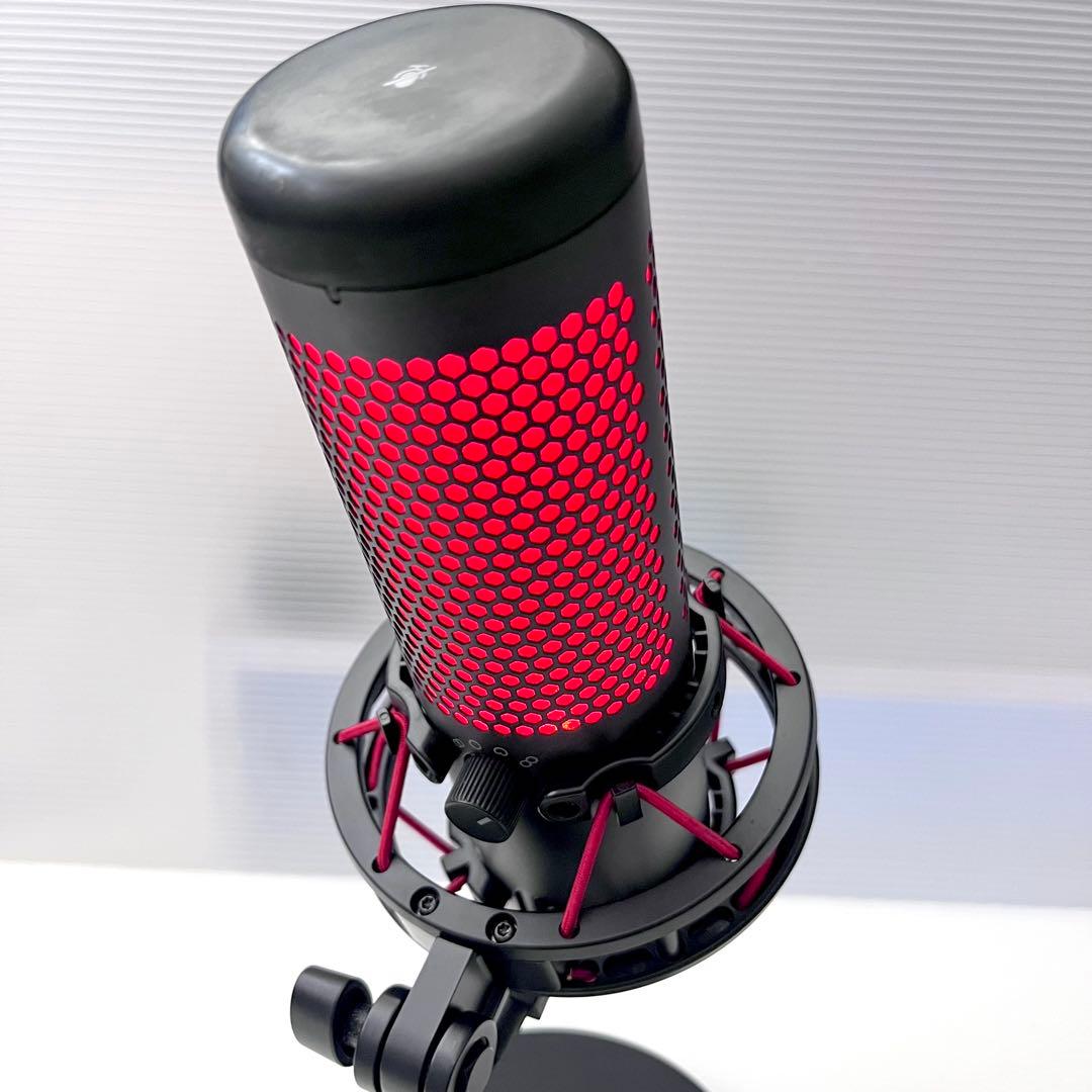 配信機器・PA機器・レコーディング機器 HyperX QuadCast HX-MICQC-BK
