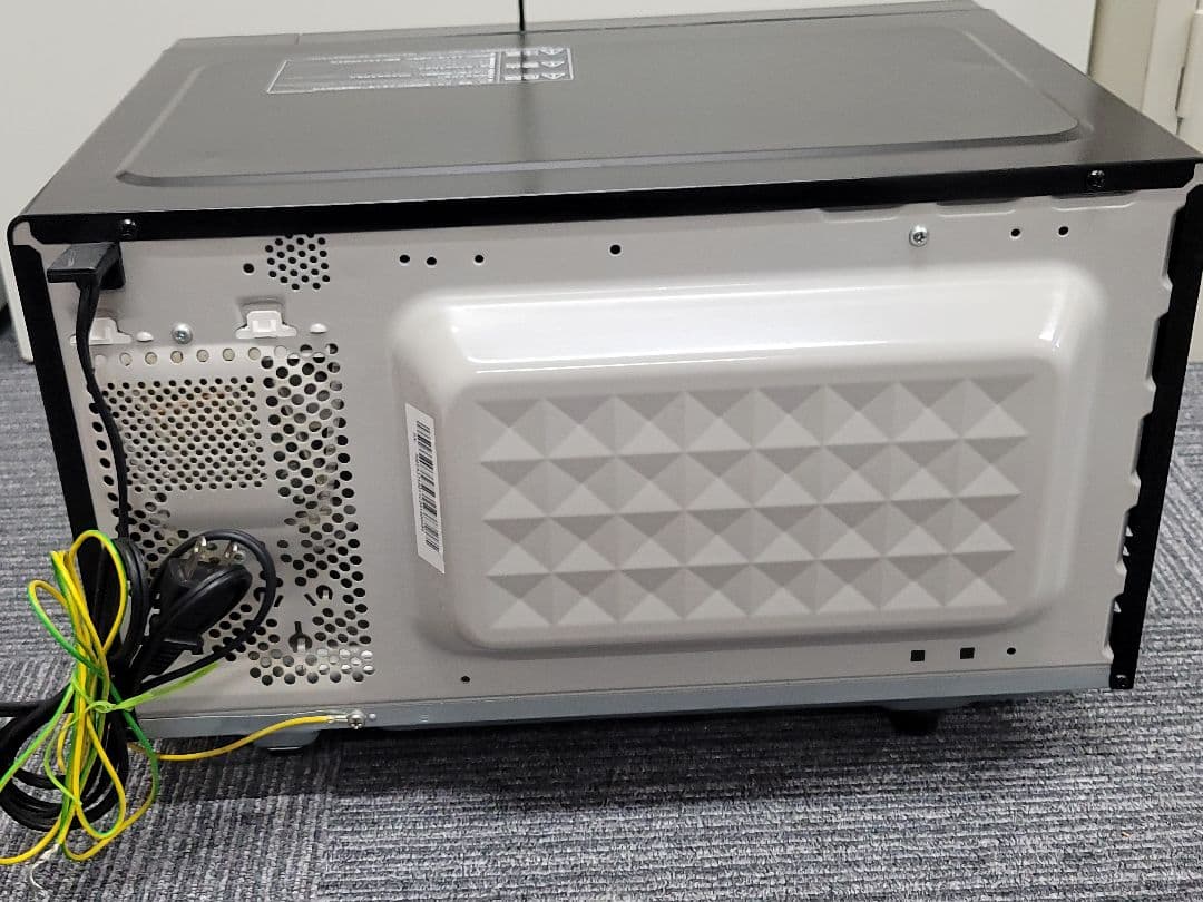 アイリスオーヤマ ミラーガラス 電子レンジ MO-FM1804-B 2021年製