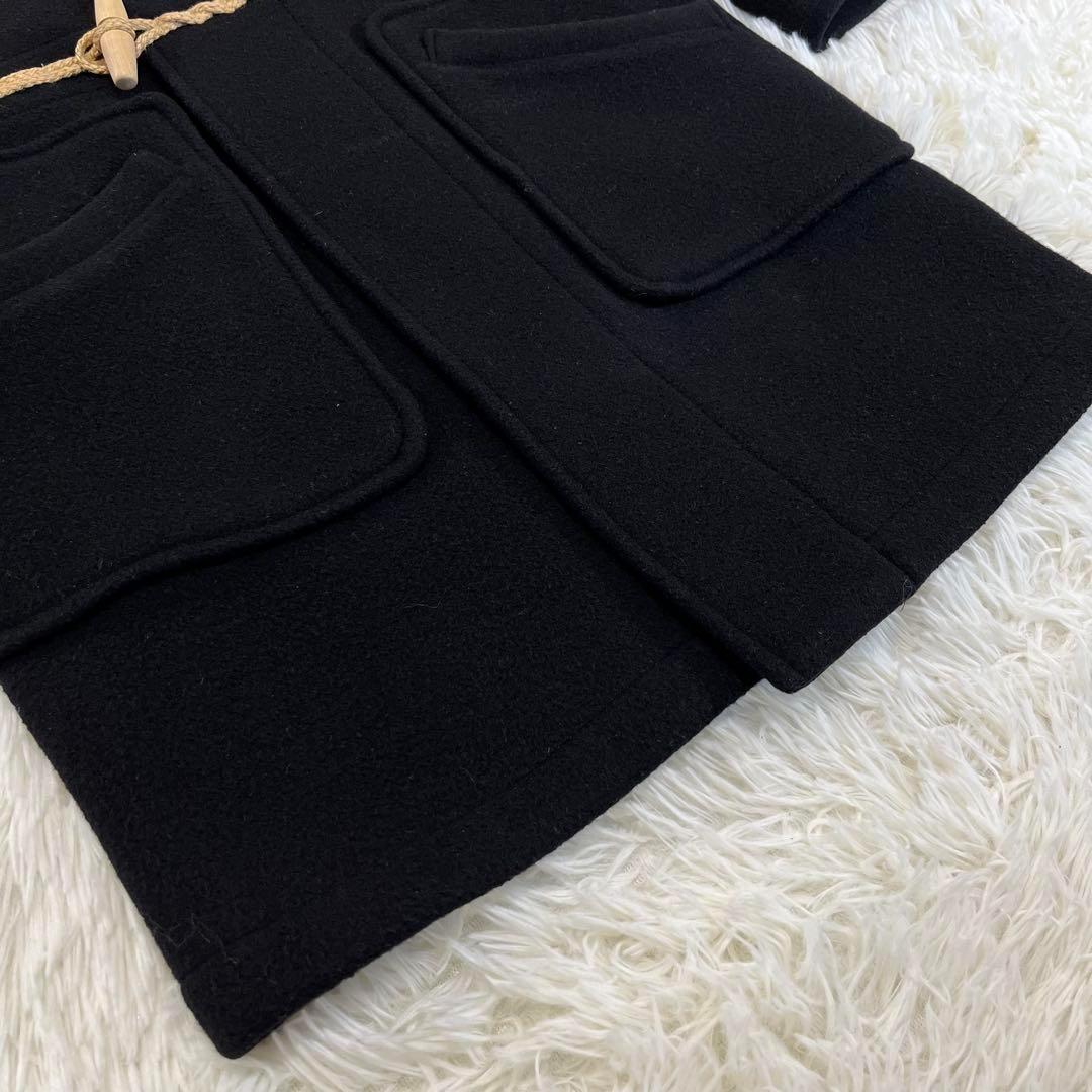 英国製✨グローバーオール×SILAS ダッフルコート　ウール　ブラック　Lサイズ