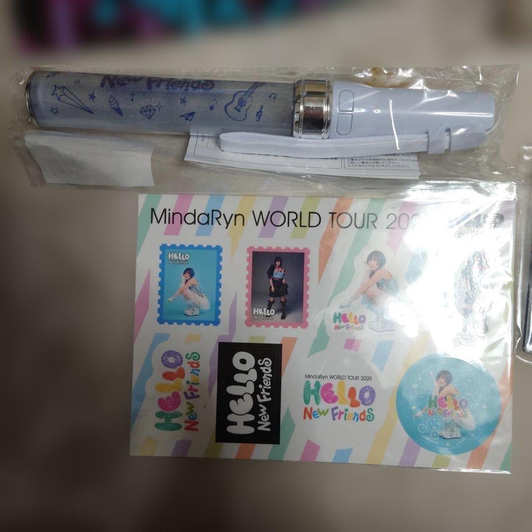 MindaRynのライブグッズ6点セットになります。