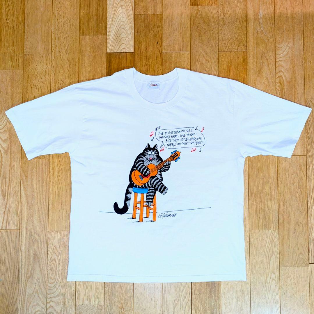 ​B.Kliban クリバンキャット Tシャツ【極美品】OLIVER購入 希少L