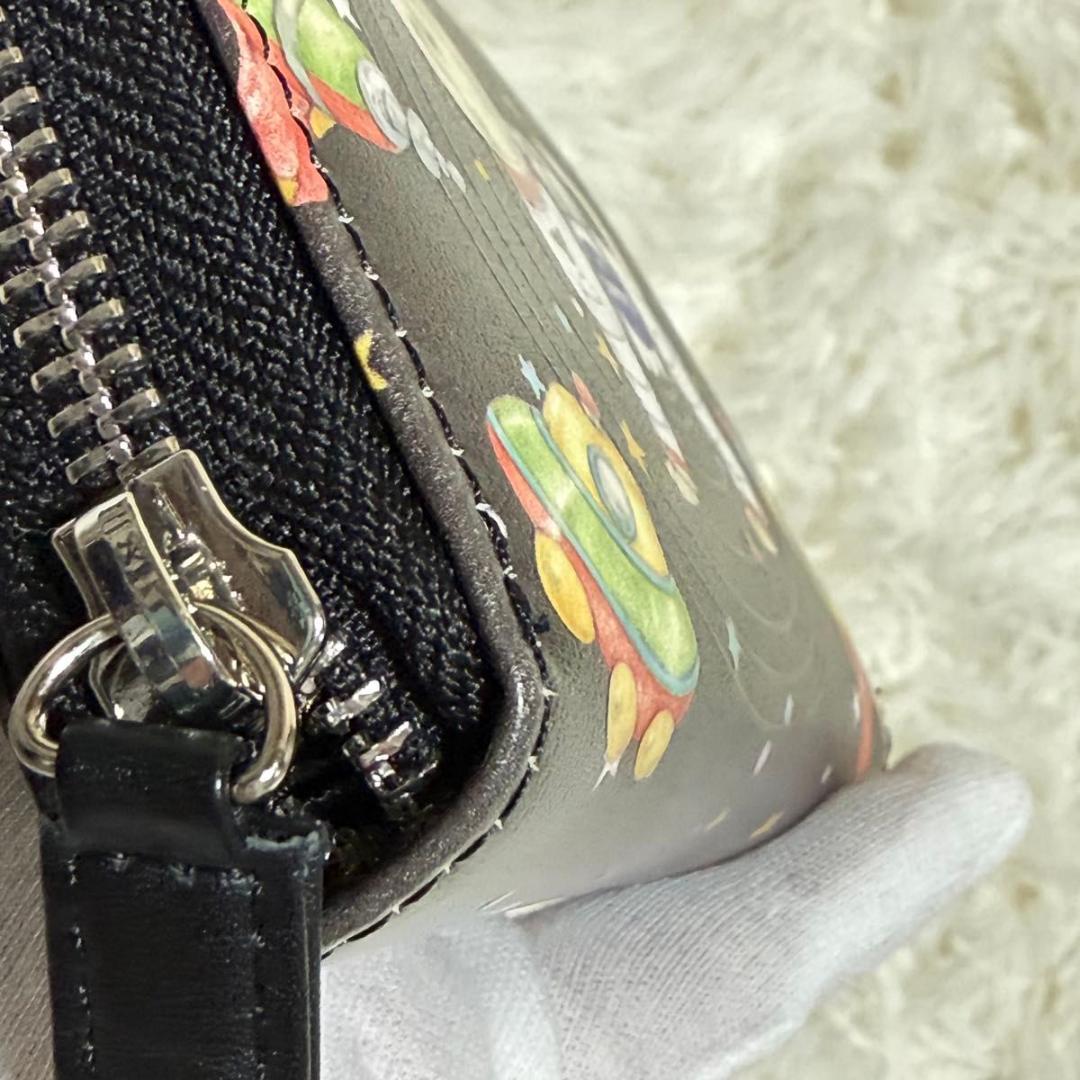 【203】sampo×perche×ear スペーストイ 折り財布 カードケース