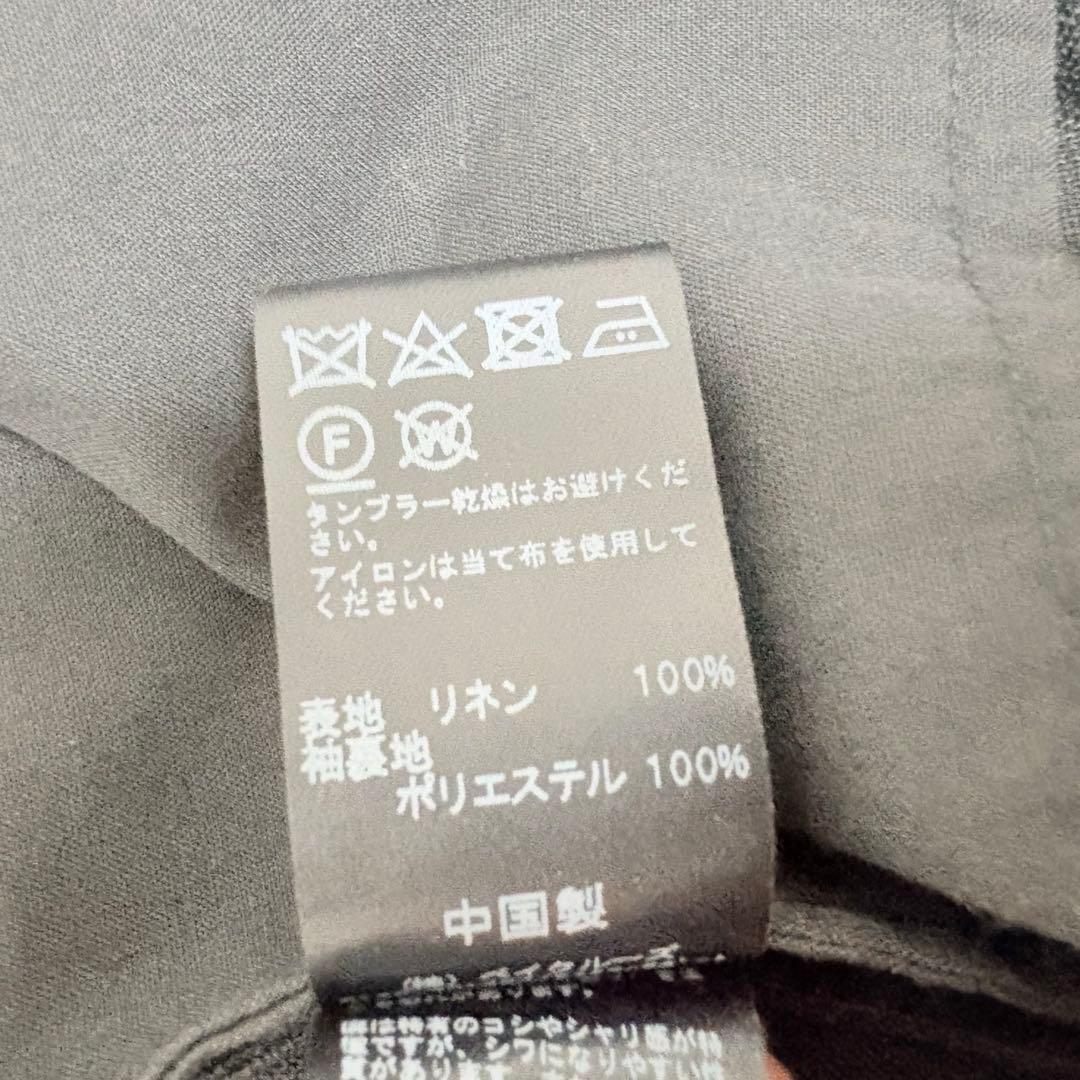 美品✨ジャーナルスタンダードレリューム　リネンオーバーサイズジャケット　黒