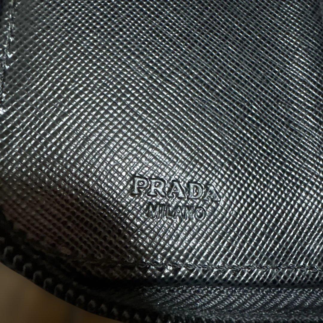 もっちゃんさん専用⭐︎ PRADA ブラック ナイロン 二つ折り財布