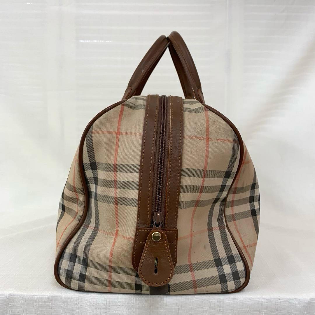 BURBERRY バーバリー　ボストンバッグ ノバチェック柄