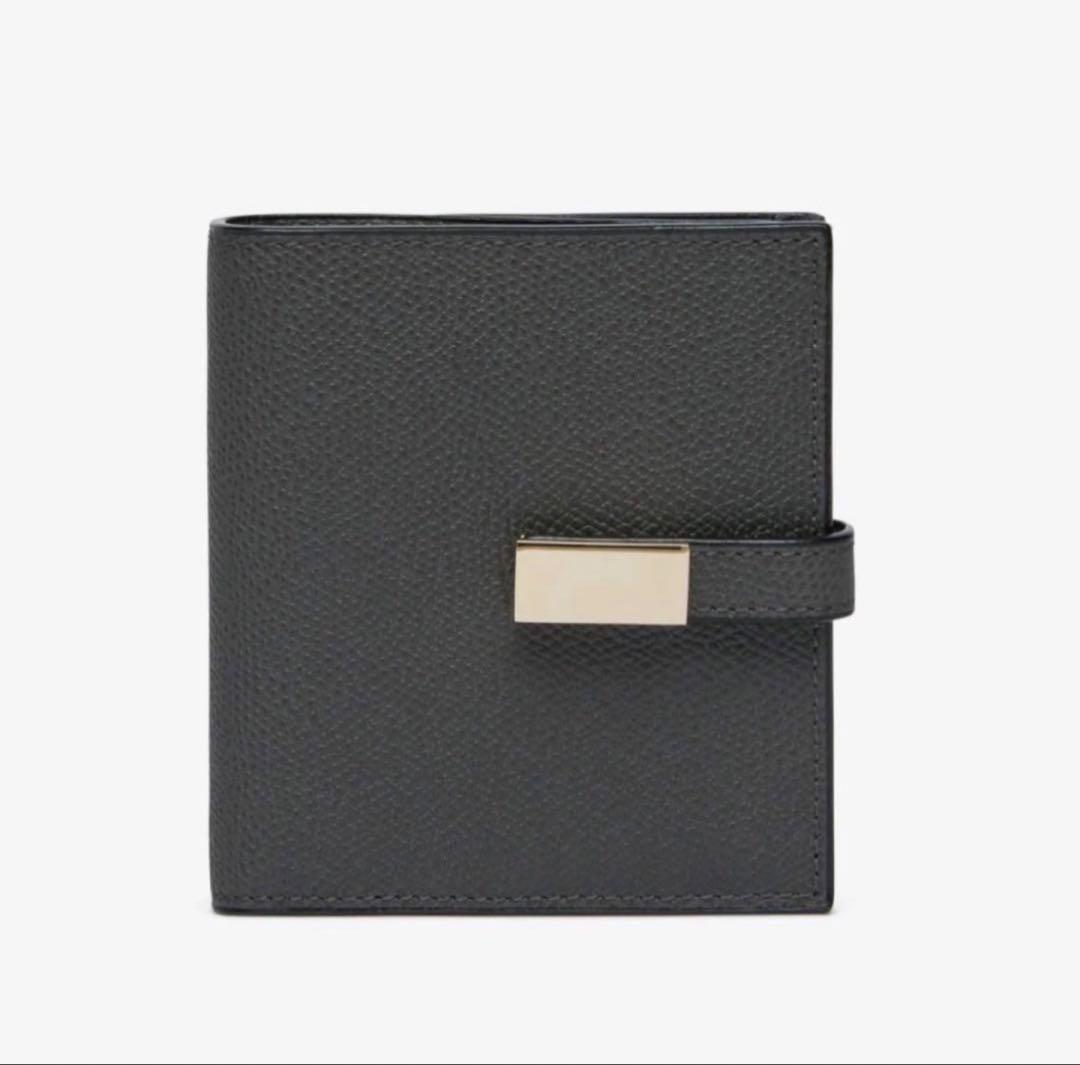 Valextra ヴァレクストラ 二つ折り財布 ブラック 新品・未使用