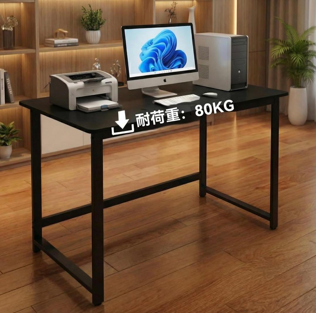 1点のみ‼️パソコンデスク　ゲーミングデスク　幅100cm 組立簡単　耐久性