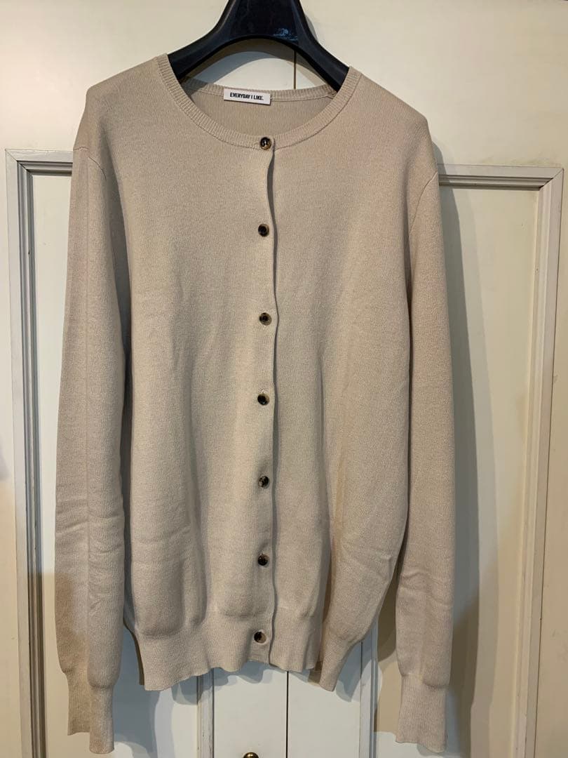 Deuxieme Classe シルククルーネックカーディガン