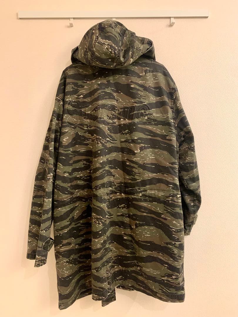 Supreme M-51 モッズコート タイガーカモ XL