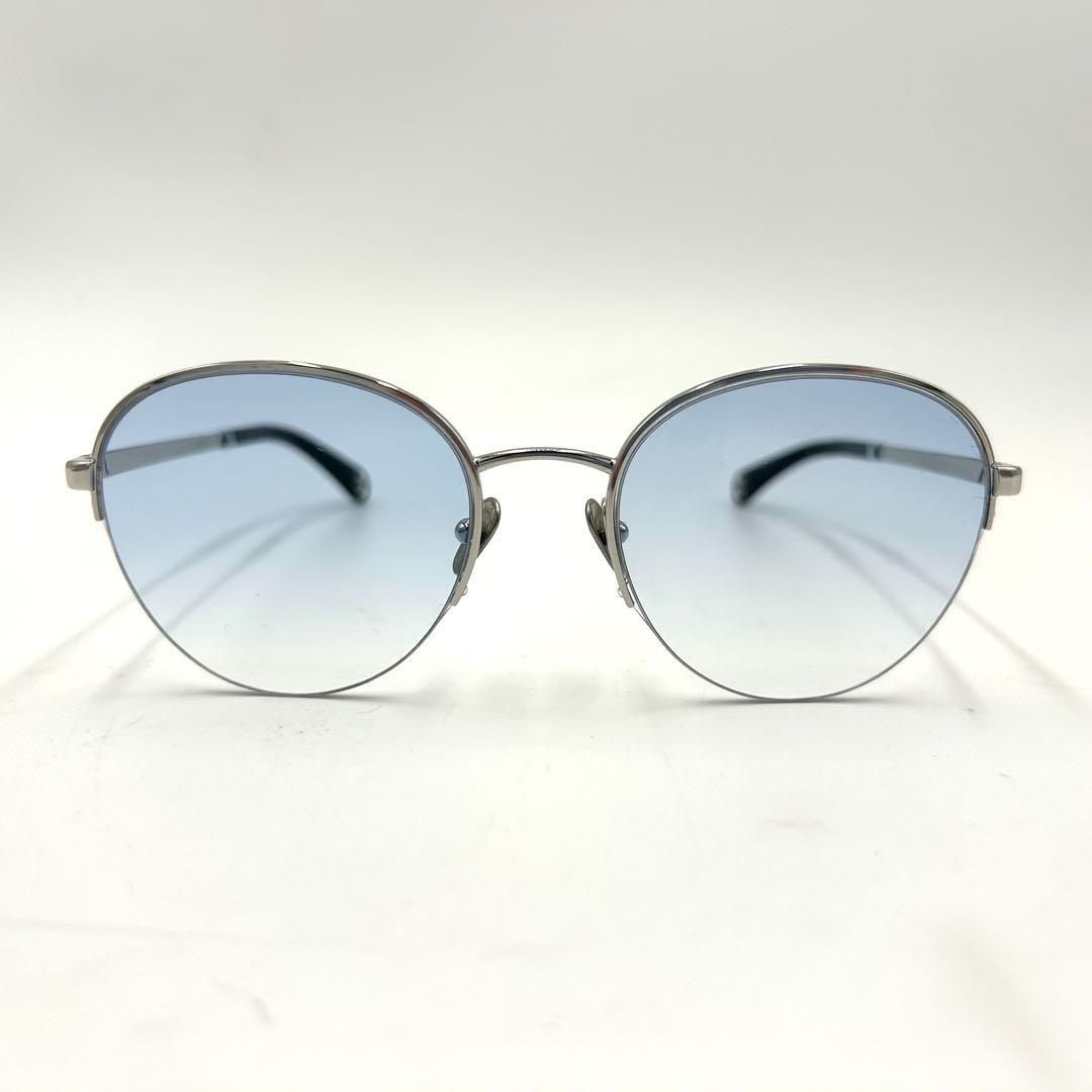 CHANEL シャネル サングラス 2203 ハーフリム メタル ココマーク