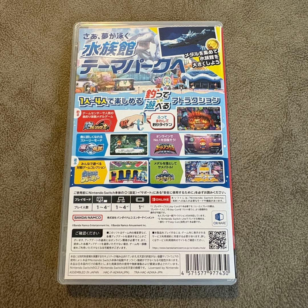 釣りスピリッツ 釣って遊べる水族館 Switch 専用コントローラー付き