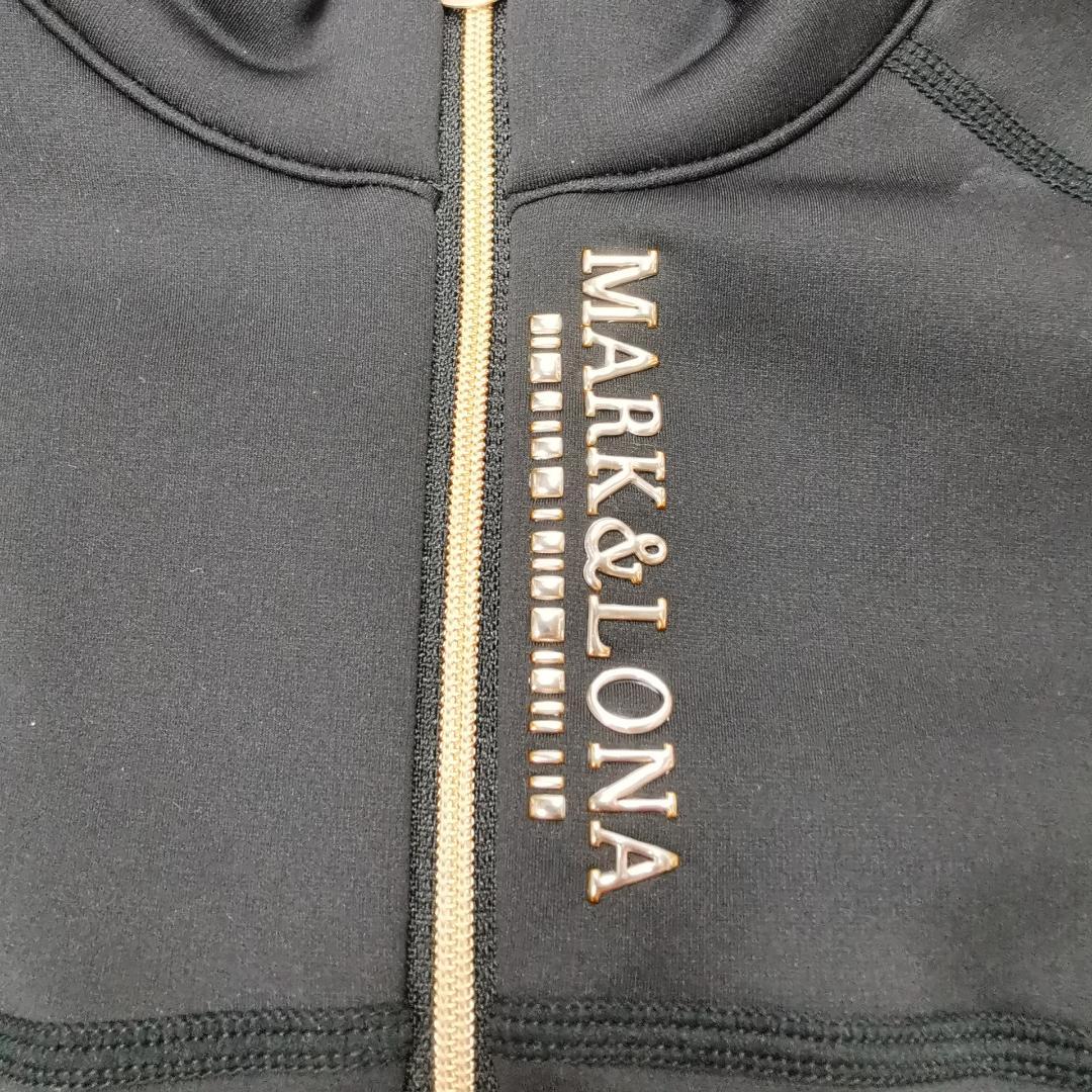 MARK＆LONA ハーフジップ ロングスリーブ モックネック Tシャツ 38
