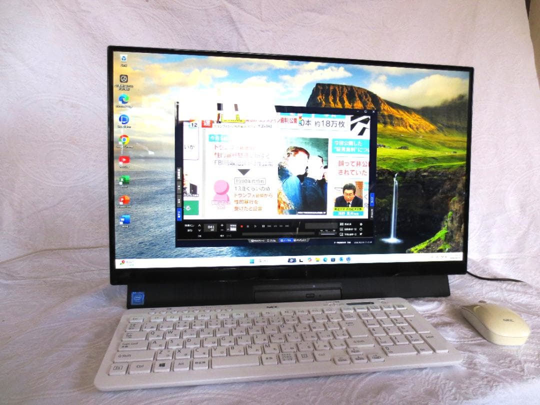 NEC LAVIE 一体型PCSSD256GB+HDD1TB /TV/0fice