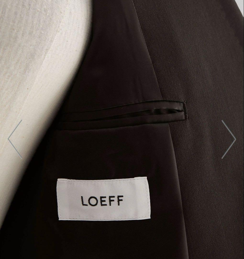 <LOEFF>ウールギャバ ダブルブレスト ジャケット