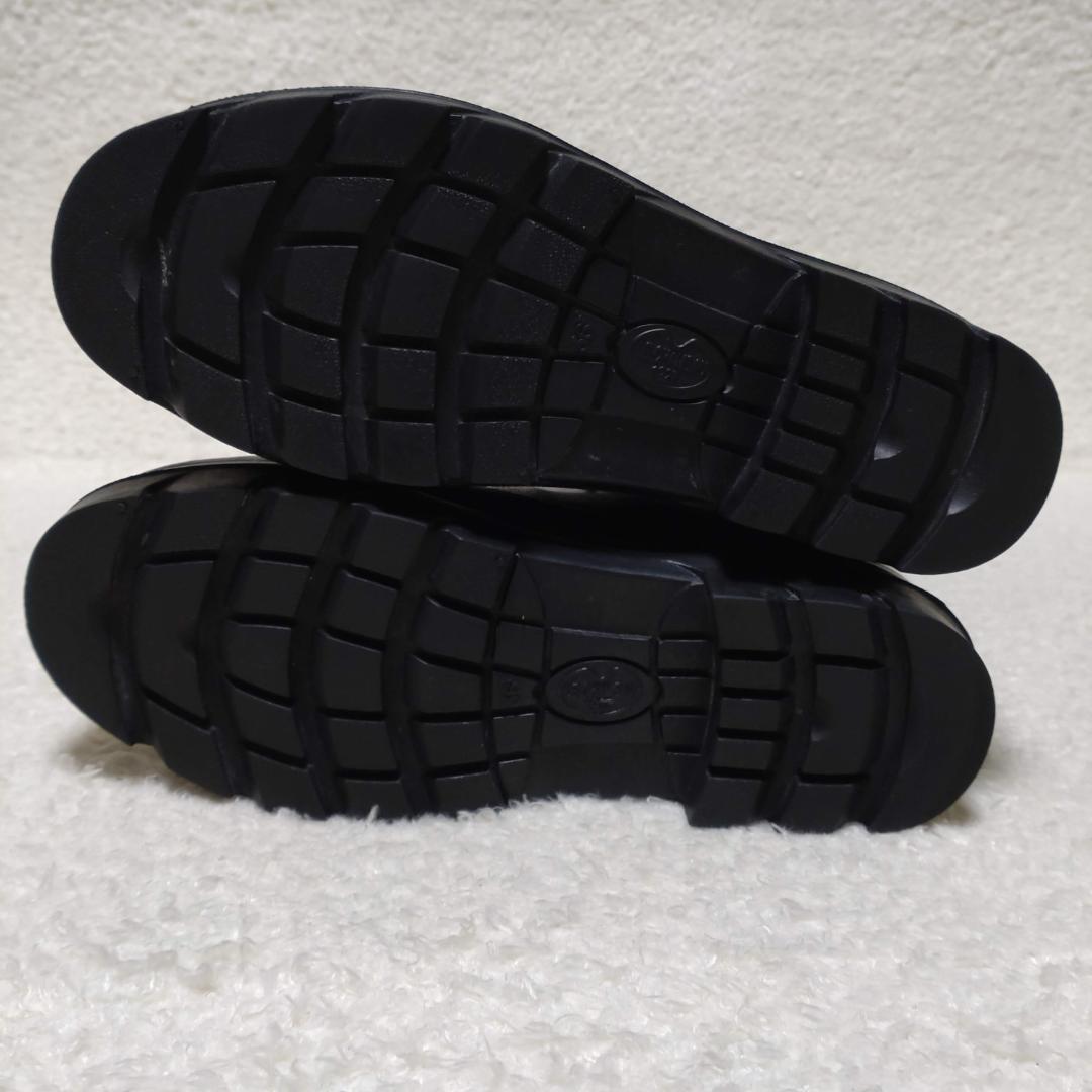 ☆希少 完売モデル☆PATOU パトゥ レインブーツ ロング 36 黒 長靴