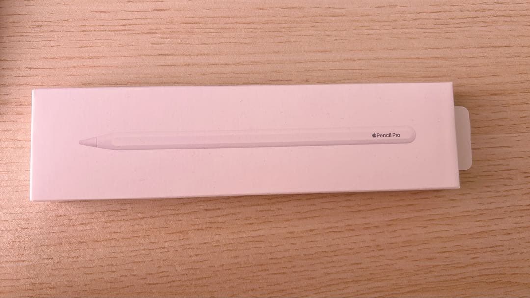 Apple Pencil Pro ホワイト 箱入り