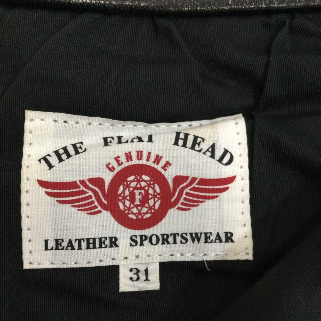 THE FLAT HEAD ディアスキンレザーパンツ　69251112N04S