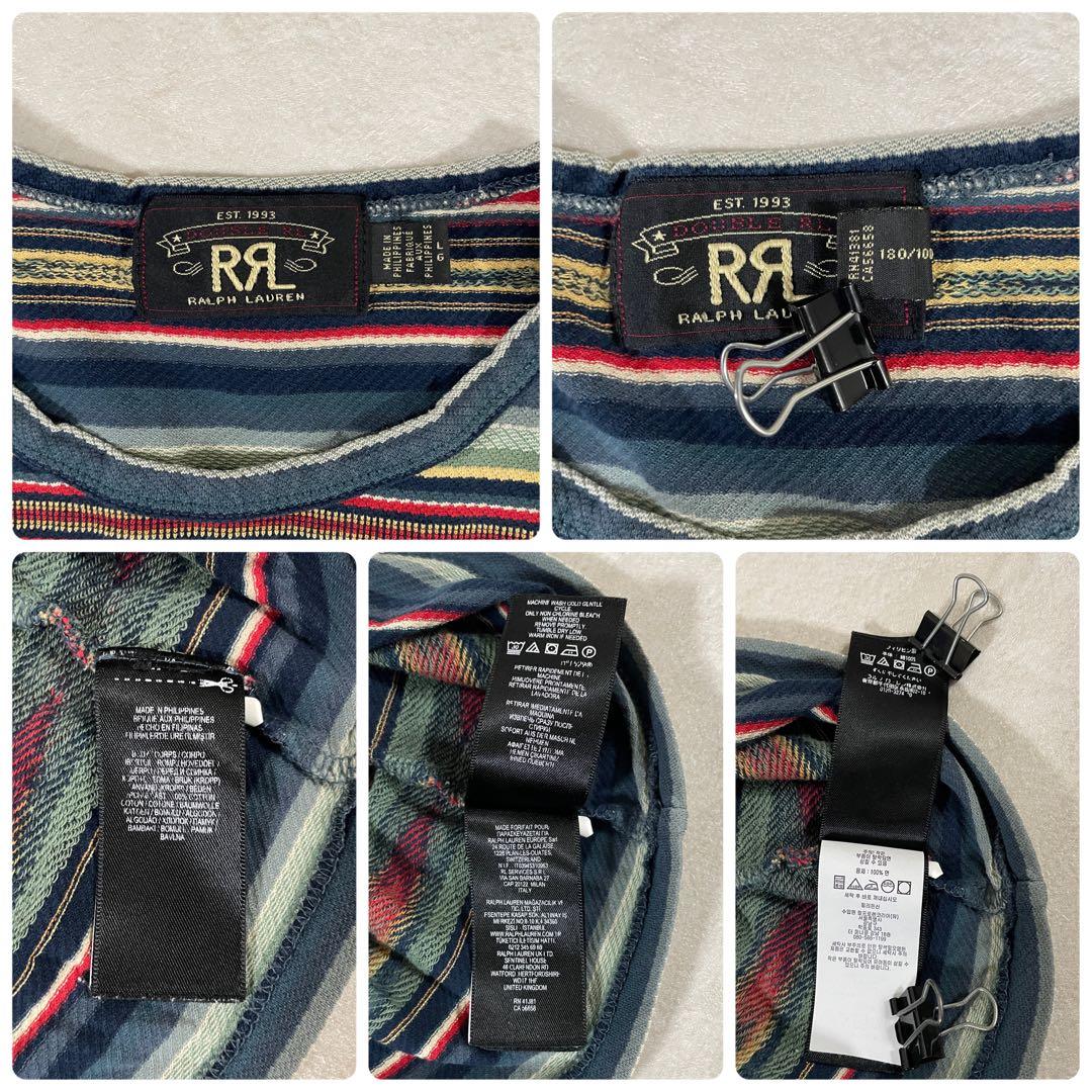 【希少美品】RALPH LAUREN ダブルアールエル 半袖Tシャツ サイズL