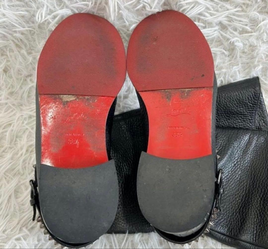 m*n様 Christian Louboutin ロングブーツ スタッズ jue