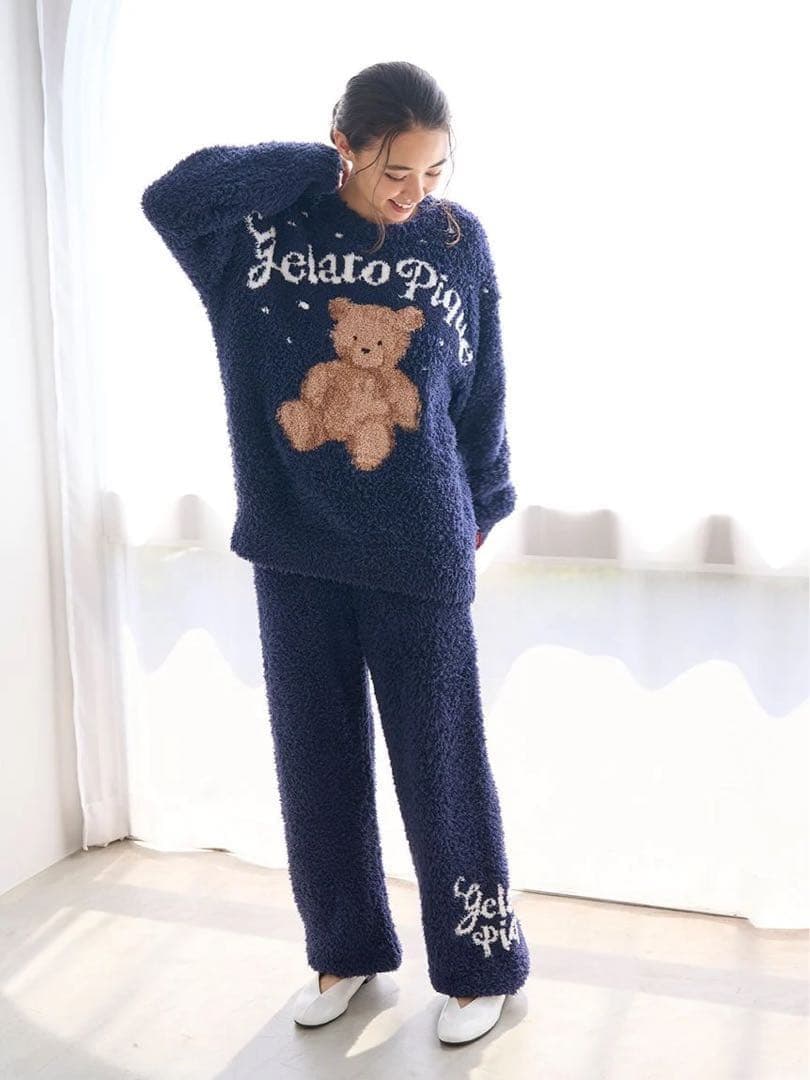 新品【HOLIDAY】ジェラートスノーベアジャガードプルオーバー＆ロングパンツ