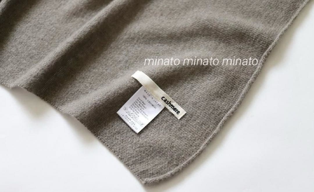 towa美品 evam eva エヴァム エヴァ カシミヤ100%ストール
