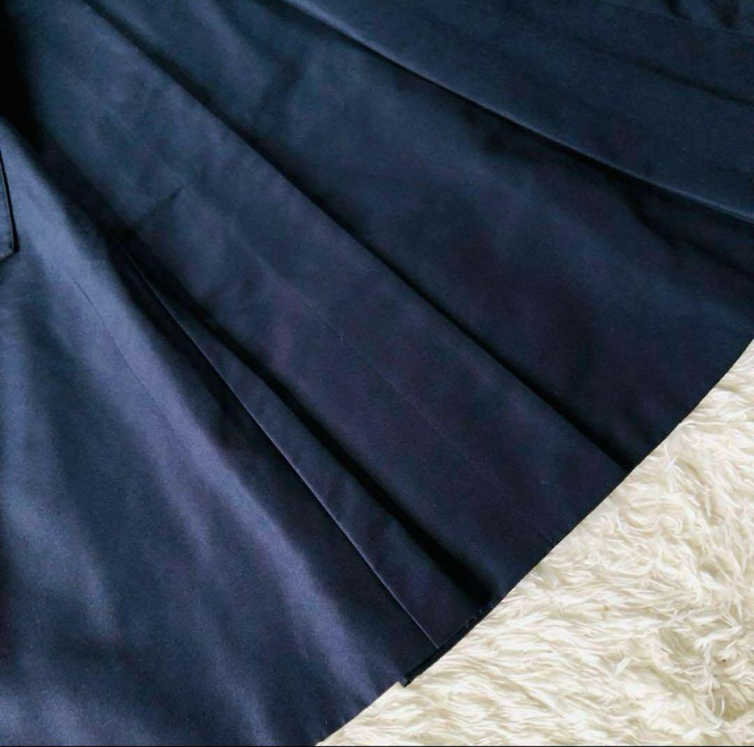 20万 極美品 フォクシー ロングコート coat toffee シルク100