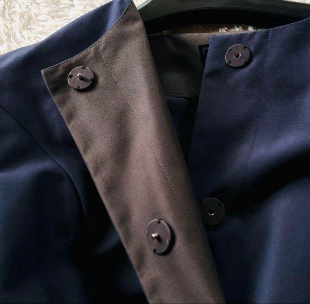 20万 極美品 フォクシー ロングコート coat toffee シルク100