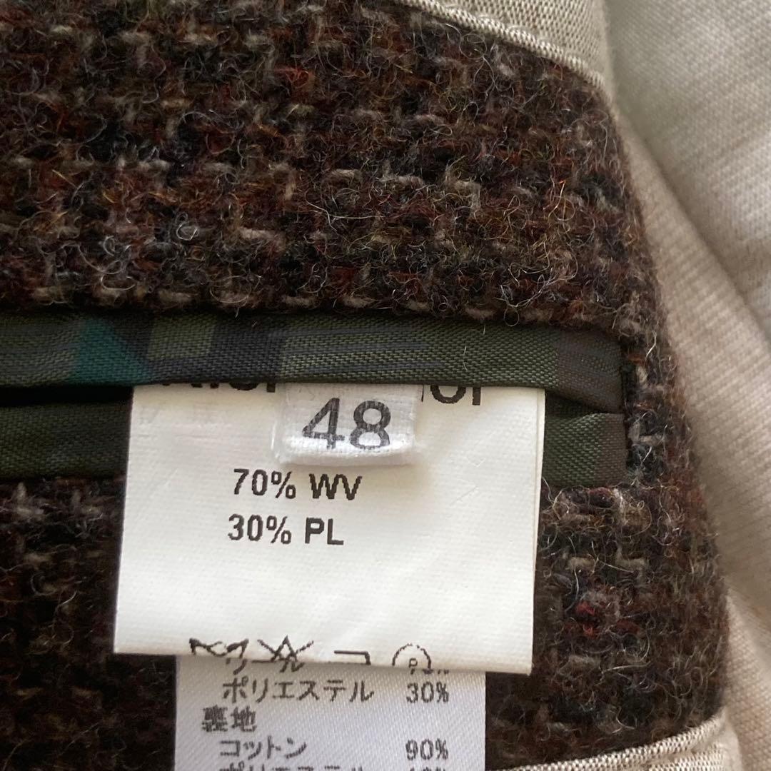 ☆高級☆イタリア製☆Mr.Rick Tailor ツイードコート　ダッフルコート