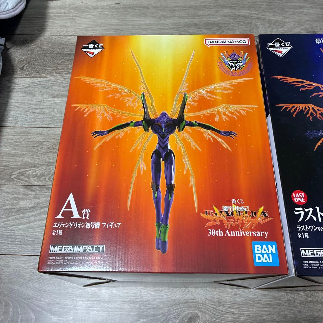 エヴァンゲリオン初号機 30周年記念 フィギュアセット一番くじ