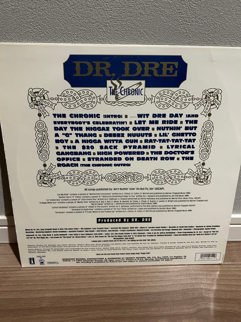 Dr. Dre – The Chronic LPレコード