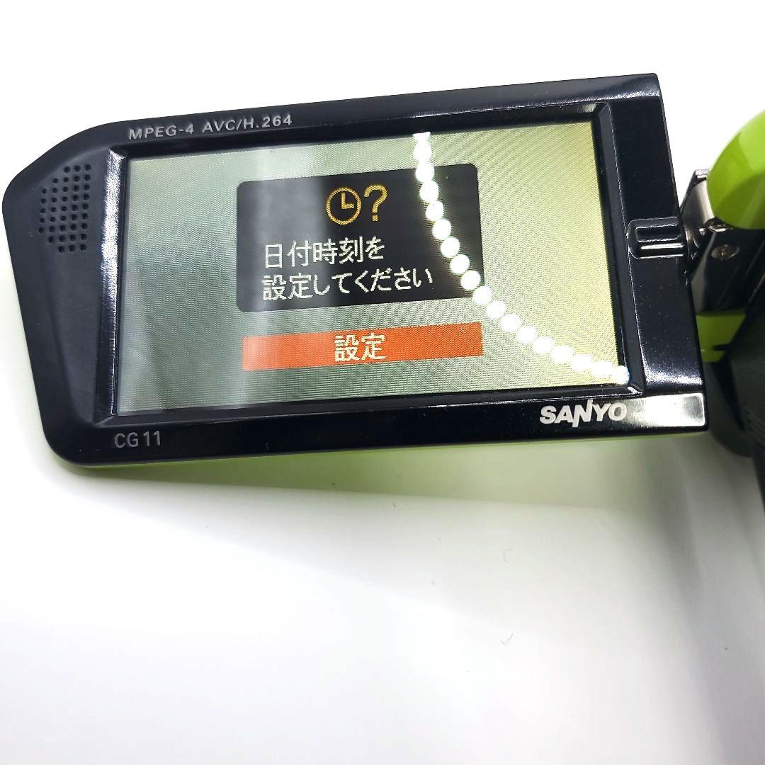 SANYO Xacti ザクティDMX-CG11 付属有り 箱付き ビデオカメラ