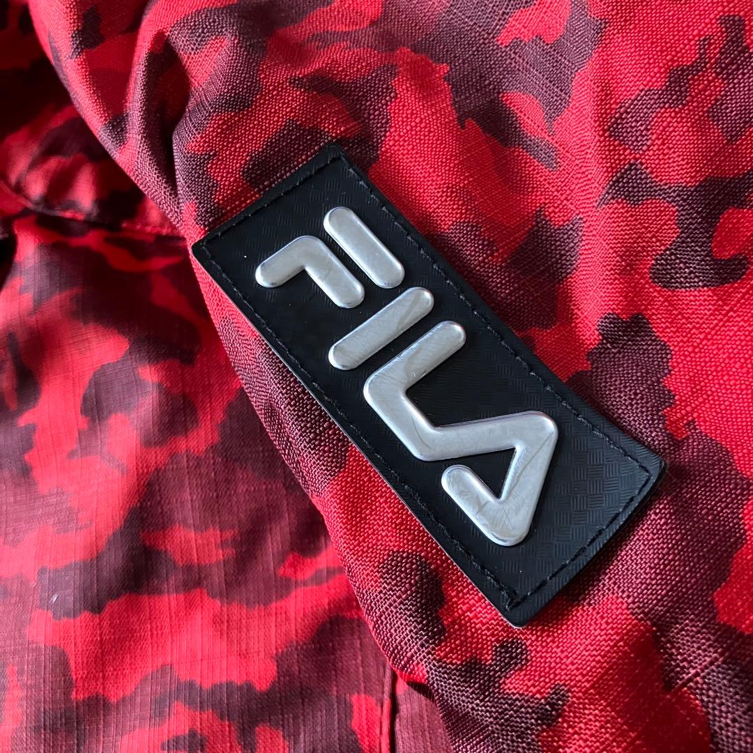 #13K✨FILA✨スキー スノボ ウェア 上下セット160 キッズ 迷彩