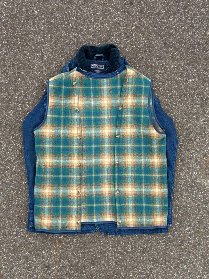 【USA製】90s〜 LANDS’ END カバーオール