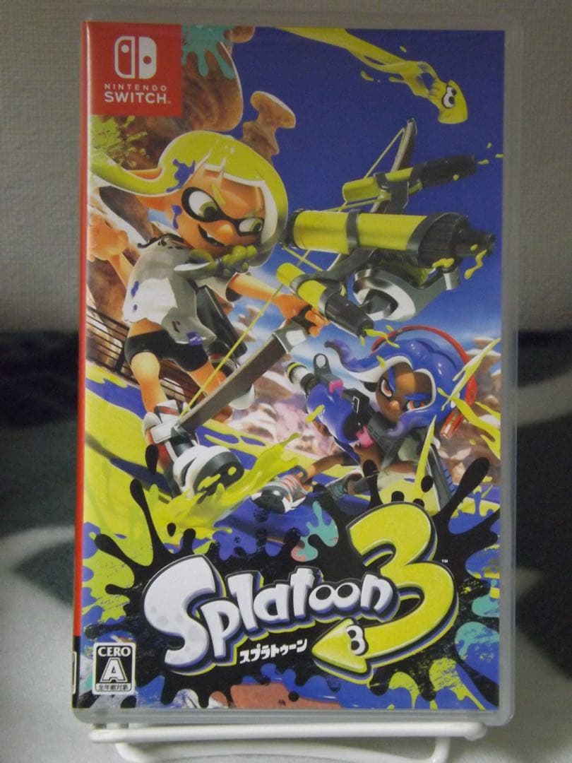 Nintendo Switchスプラトゥーン3エディション※店舗印有、ソフト付き