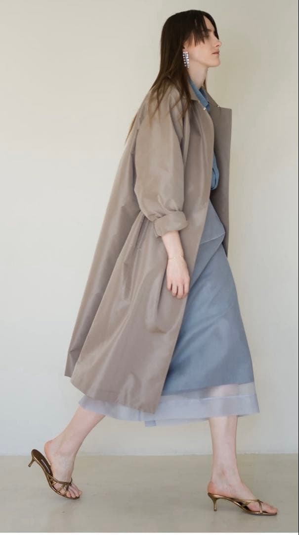 【タグ付き✴︎新品】ebure エブール　スプリングコート