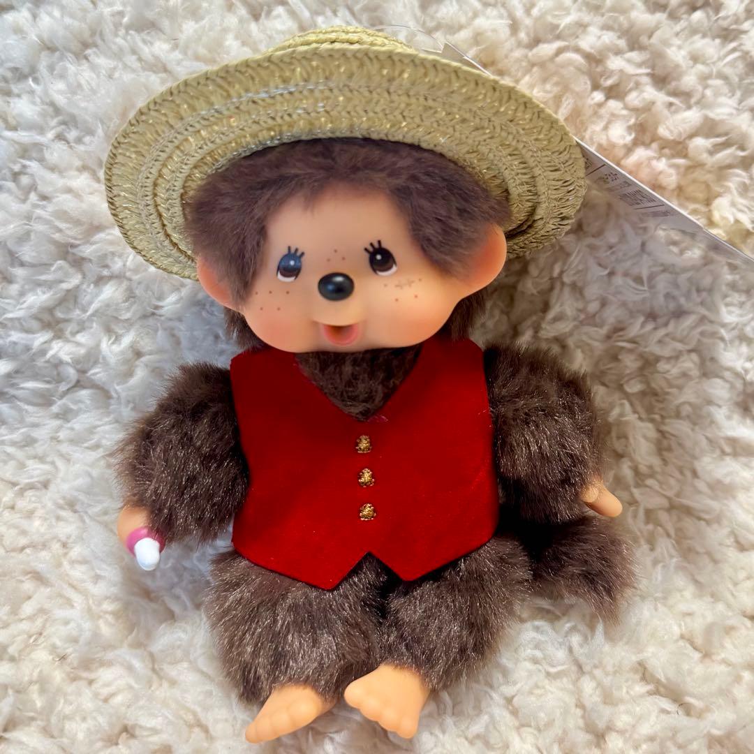 Monchhichi ONE PIECE ルフィ モンチッチ S キーチェーン